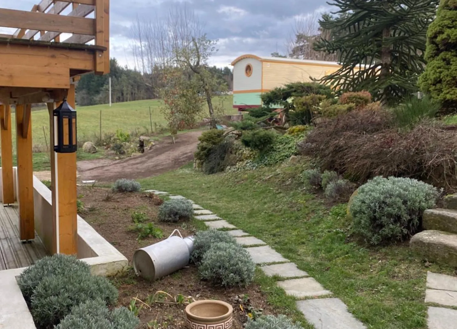 Campsite Roulotte Quatre Saisons Chez Sophie Et Gilles Hotel Monistrol-sur-Loire
