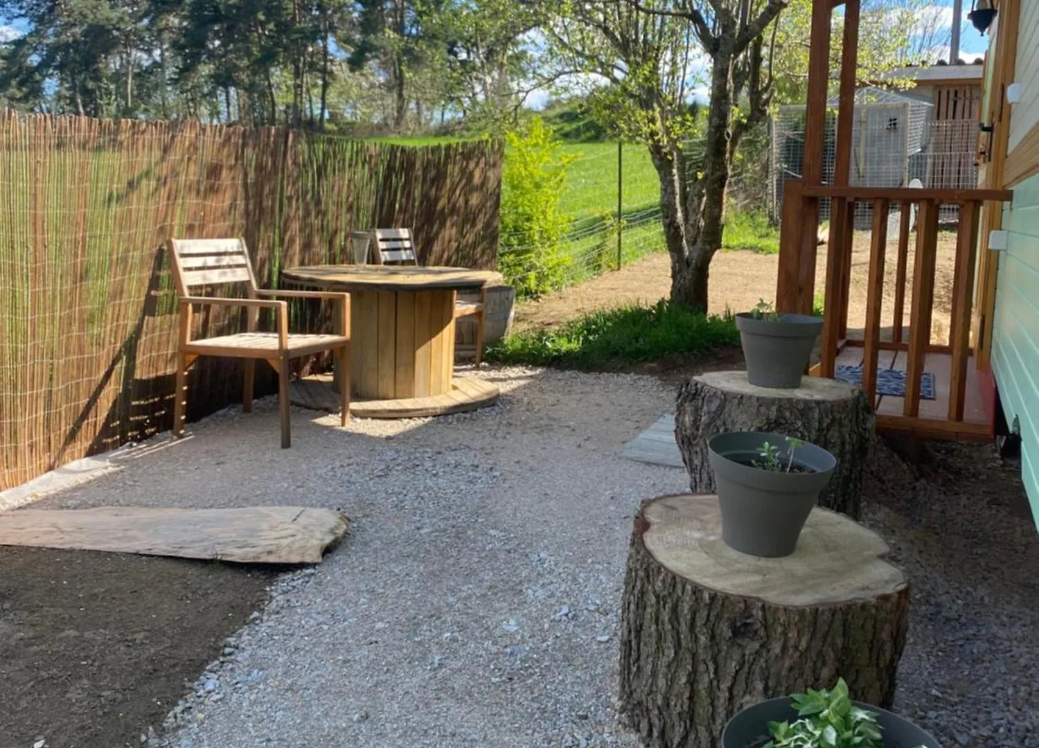 Roulotte Quatre Saisons Chez Sophie Et Gilles Hotel Monistrol-sur-Loire Campsite